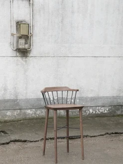 Stellar Works Exchange Counter Stool SH 61, walnut fra><noscript><img width=