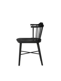 Stellar Works Exchange Dining Chair, black oak fra><noscript><img width=