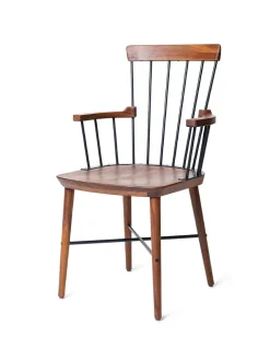 Stellar Works Exchange Highback Chair, walnut fra><noscript><img width=