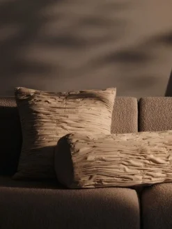 Ferm Living Falda Smocked Bolster Pude fra> Puder Og Plaider|Puder