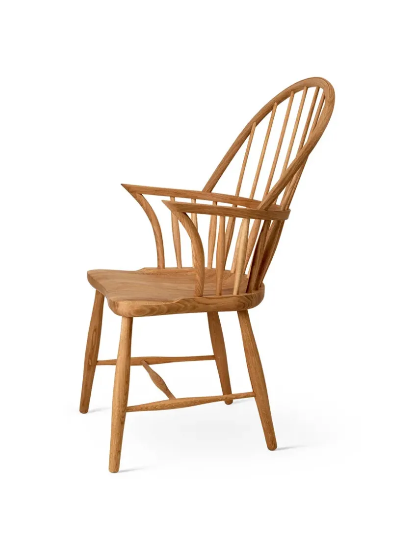 Carl Hansen & Søn FH38 Windsor Stol af Frits Henningsen> Loungestole|Lænestole