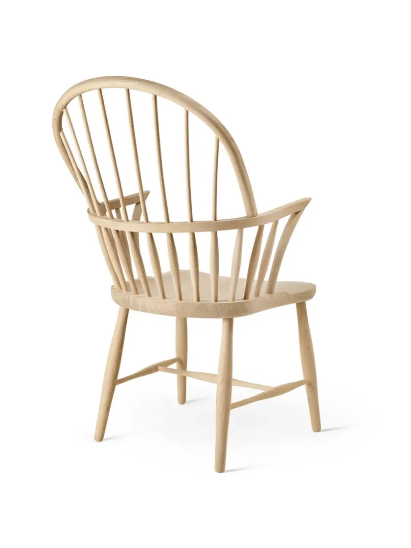 Carl Hansen & Søn FH38 Windsor Stol af Frits Henningsen> Loungestole|Lænestole