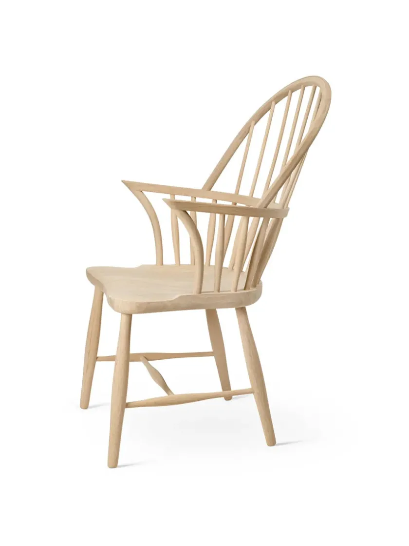Carl Hansen & Søn FH38 Windsor Stol af Frits Henningsen> Loungestole|Lænestole