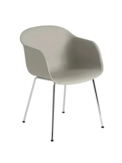Muuto Fiber armchair Tube fra> Spisebordsstole