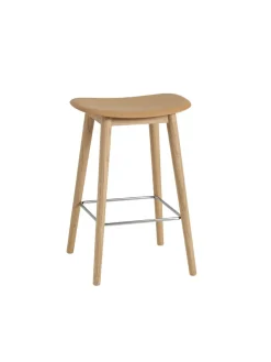Muuto Fiber Bar Stool Wood fra><noscript><img width=