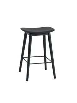Muuto Fiber Bar Stool Wood fra><noscript><img width=