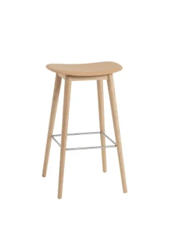 Muuto Fiber Bar Stool Wood fra><noscript><img width=