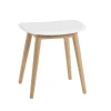Muuto Fiber Stool Wood fra> Skamler