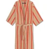 Ferm Living Field Robe, camel/red fra> Tøj|Badeværelsestekstiler