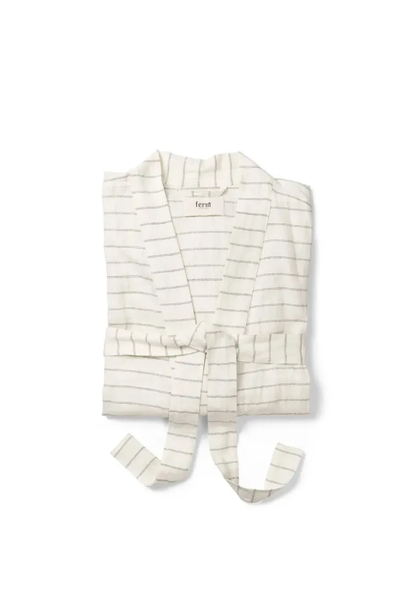 Ferm Living Field Robe, camel/red fra> Tøj|Badeværelsestekstiler