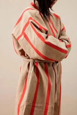 Ferm Living Field Robe, camel/red fra><noscript><img width=