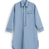 HAY Fineline Long Nightshirt fra> Tøj|Tekstiler Til Soveværelset