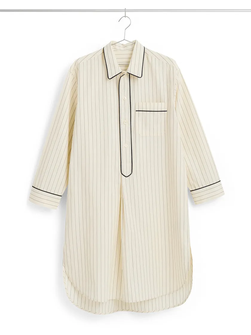 HAY Fineline Long Nightshirt fra> Tøj|Tekstiler Til Soveværelset