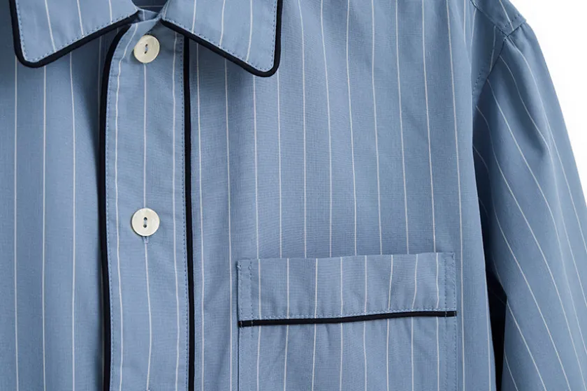HAY Fineline Long Nightshirt fra> Tøj|Tekstiler Til Soveværelset