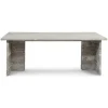 Wabi Sabi Nordic Fjer Sofabord 110 cm, travertin silver fra> Sofaborde