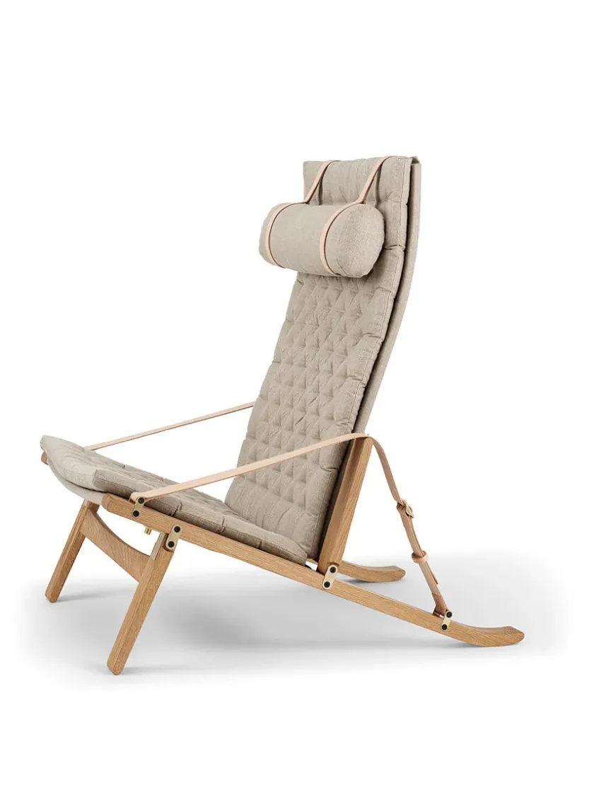 Carl Hansen & Søn FK10 Plico Chair, High Back fra> Loungestole|Lænestole