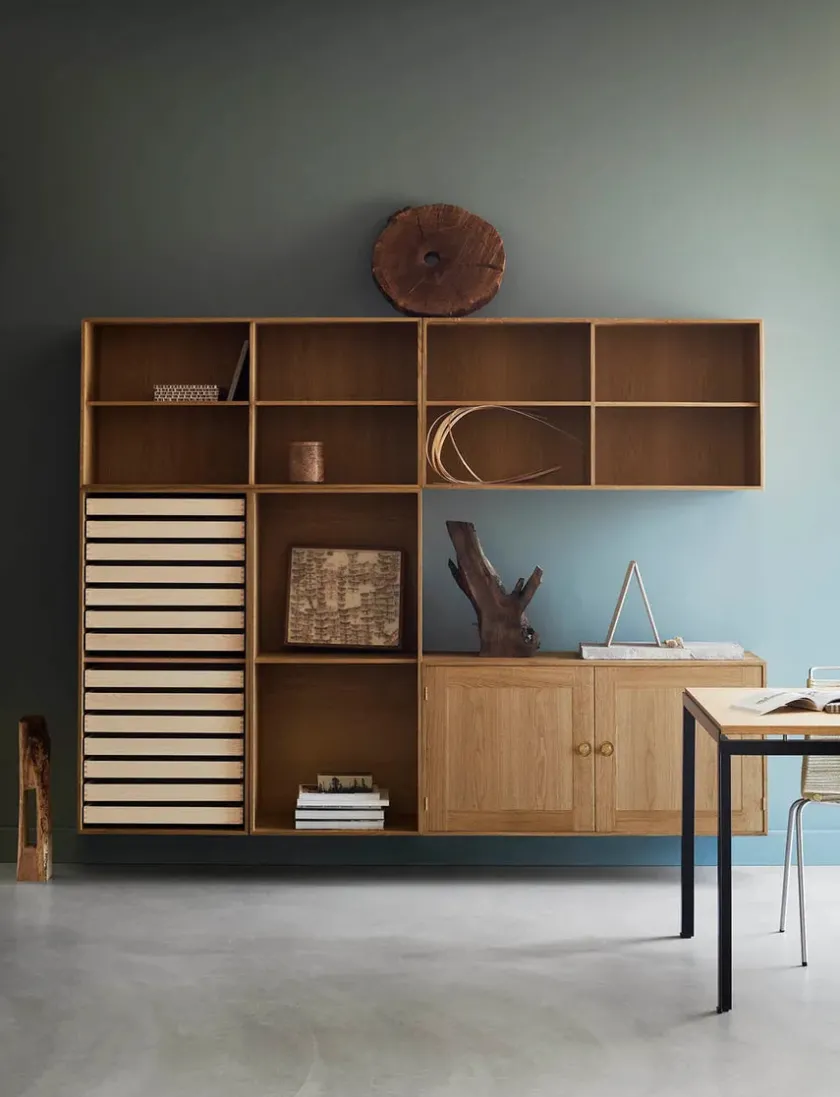 Carl Hansen & Søn FK63 Reol med hylder fra> Reoler