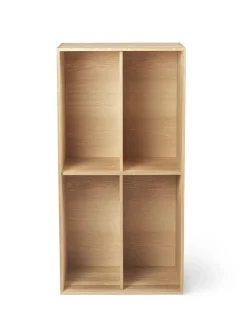 Carl Hansen & Søn FK63 Reol med Skillevægge, oprejst fra> Reoler