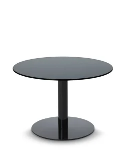 Tom Dixon Flash Coffee Table, circle fra> Sofaborde