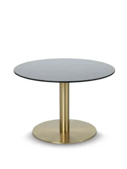 Tom Dixon Flash Coffee Table, circle fra> Sofaborde