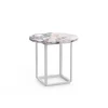 New Works Florence sidebord Ø50, white viola fra> Sideborde Og Små Borde