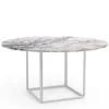 New Works Florence spisebord Ø145, white viola fra> Spiseborde