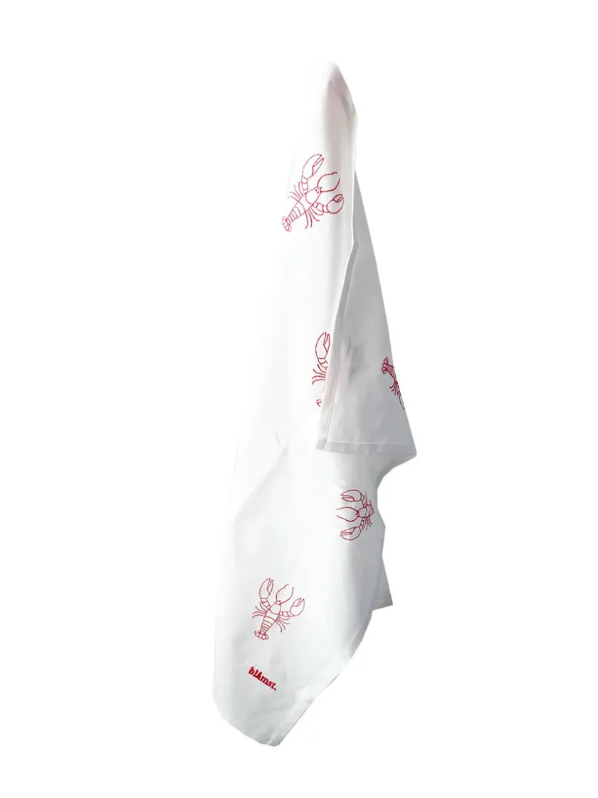 Blåmst Flower Viskestykke fra> Køkkentekstiler