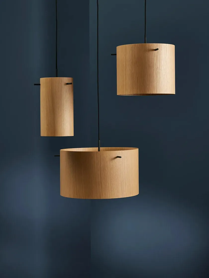 Frandsen FM1954 Pendel, veneer Ø16 fra> Spots|Pendler