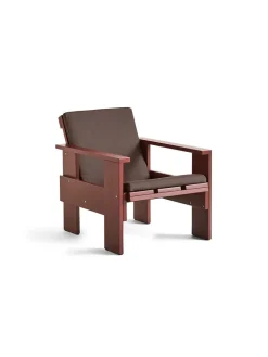 HAY Foldbar sædehynde til Crate Loungechair, Iron Red fra> Havehynder