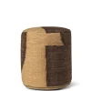 Ferm Living Forene Cylinder Pouf fra> Puffer|Sofaer