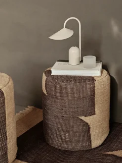 Ferm Living Forene Cylinder Pouf fra><noscript><img width=