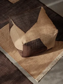 Ferm Living Forene Square Pouf fra> Puffer|Sofaer