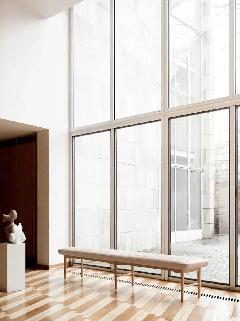 Carl Hansen & Søn Foyer Bænk af Vilhelm Lauritzen> Bænke