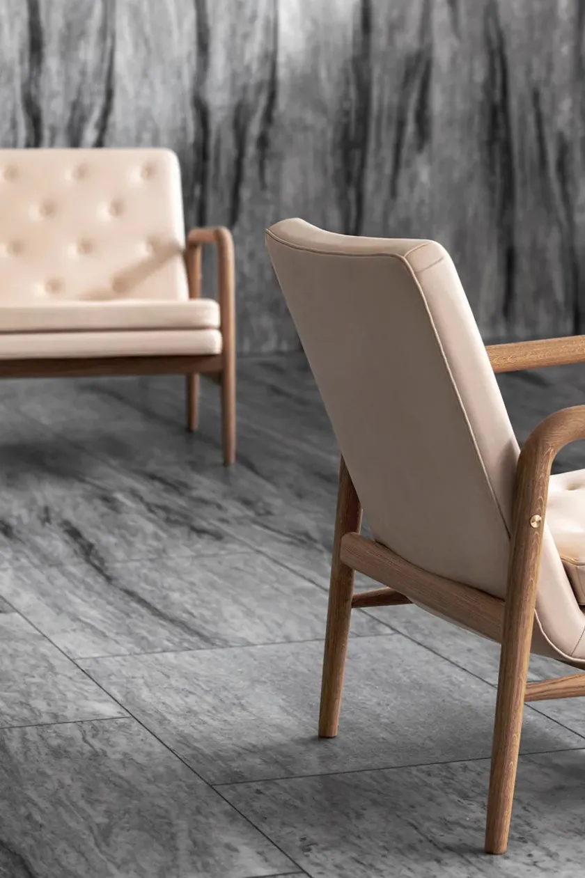 Carl Hansen & Søn Foyer Lænestol af Vilhelm Lauritzen> Lænestole