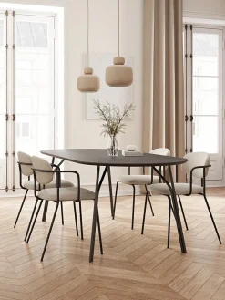 Woud Frame Dining Chair, black fra><noscript><img width=