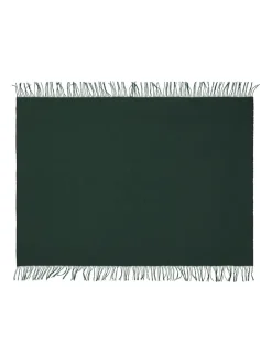 Silkeborg Uldspinderi Franja Plaid, green/black fra><noscript><img width=