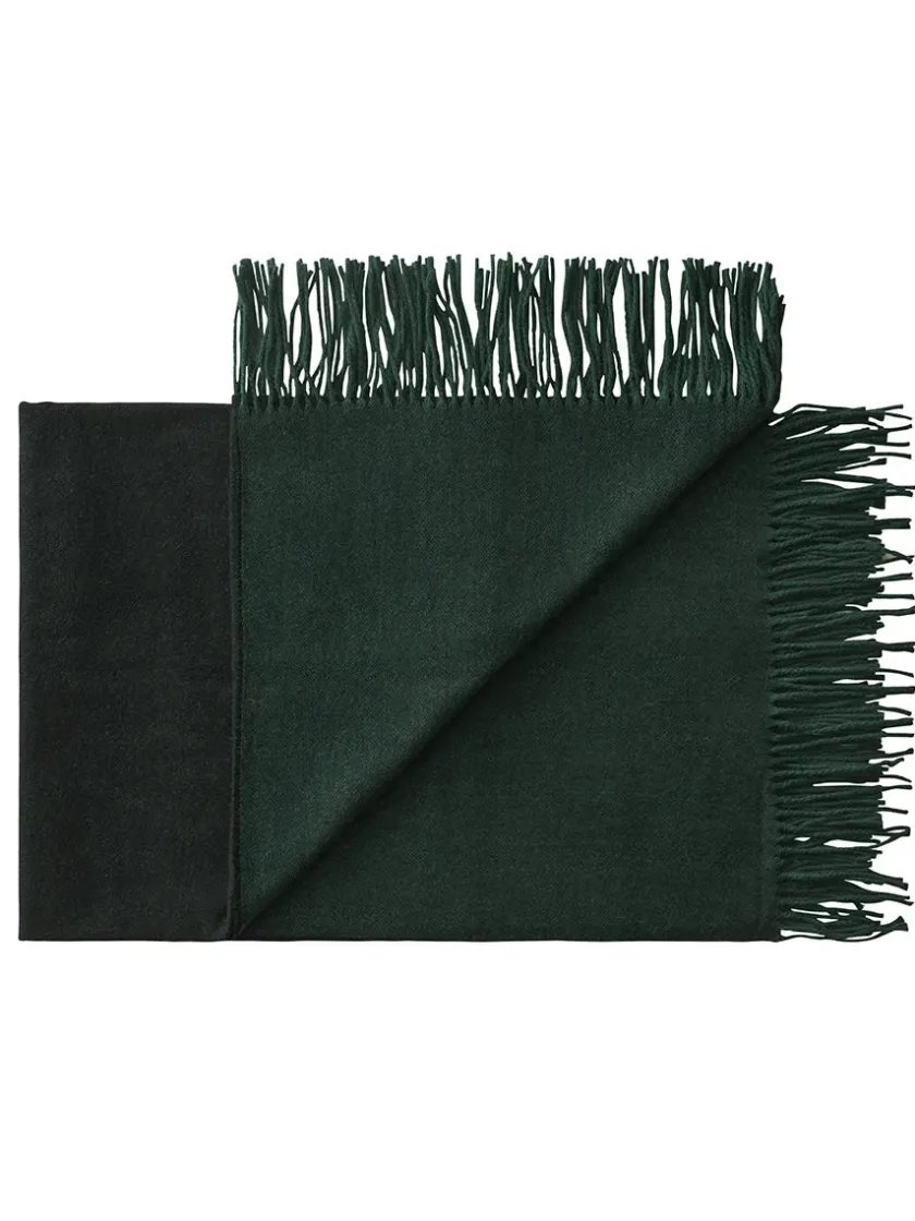 Silkeborg Uldspinderi Franja Plaid, green/blue fra> Gaver Til Ham|Puder Og Plaider