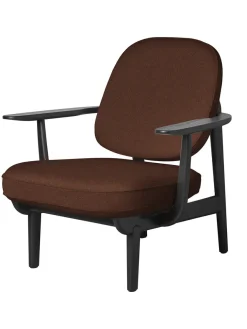 Fritz Hansen Fred Lænestol, sortfarvet ask fra><noscript><img width=