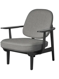 Fritz Hansen Fred Lænestol, sortfarvet ask fra><noscript><img width=