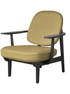 Fritz Hansen Fred Lænestol, sortfarvet ask fra><noscript><img width=