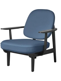Fritz Hansen Fred Lænestol, sortfarvet ask fra><noscript><img width=