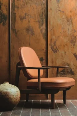 Fritz Hansen Fred Lænestol, valnødfarvet eg fra><noscript><img width=