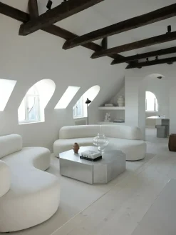 Louise Roe Funki Lounge Table Square fra> Sofaborde