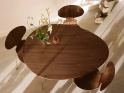 Fritz Hansen Æggebordet af Arne Jacobsen> Spiseborde