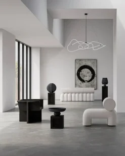 101 Copenhagen Ghost Chandelier, Big, Burned Black fra><noscript><img width=
