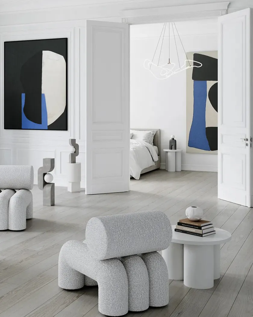 101 Copenhagen Ghost Chandelier, Big, Burned Black fra> Spots|Lysekroner