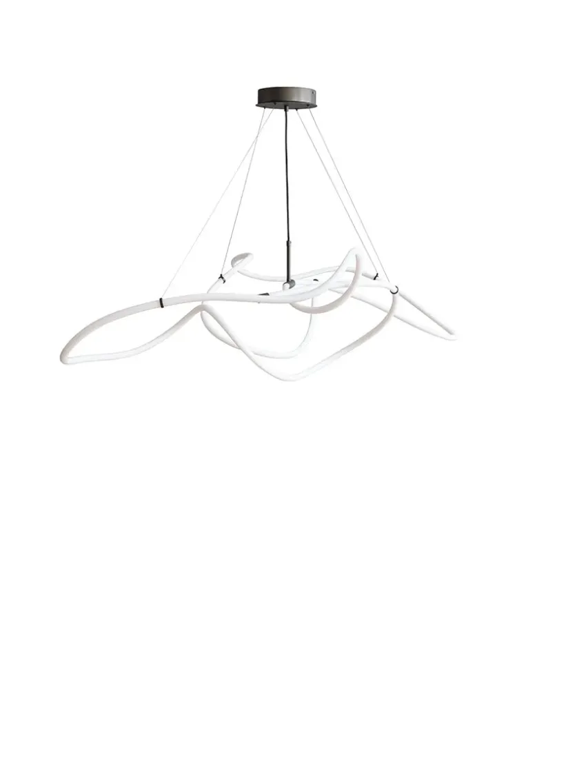 101 Copenhagen Ghost Chandelier, Big, Burned Black fra> Spots|Lysekroner