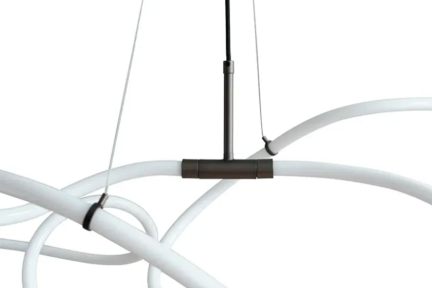 101 Copenhagen Ghost Chandelier, Big, Burned Black fra> Spots|Lysekroner