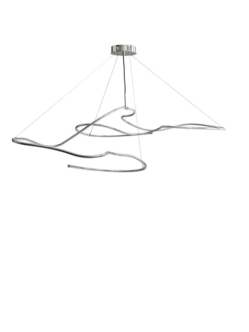 101 Copenhagen Ghost Chandelier, Big, Burned Black fra> Spots|Lysekroner