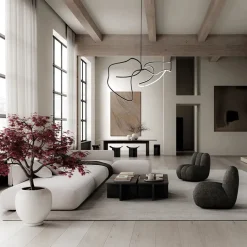 101 Copenhagen Ghost Chandelier, Big, Burned Black fra><noscript><img width=